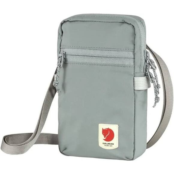 Fjallraven Handbags - Fjallraven Unisex High Coast Pocket Crossbody Bag Gray Hiking Waterproof Durable